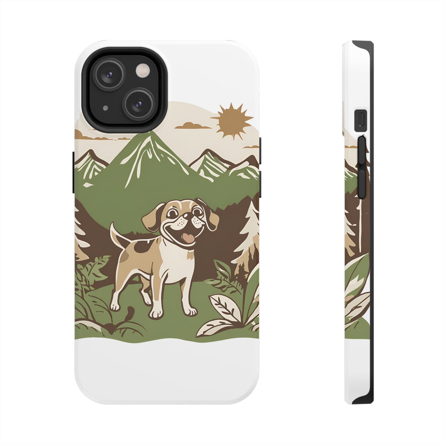 Tough puggle love Phone Cases