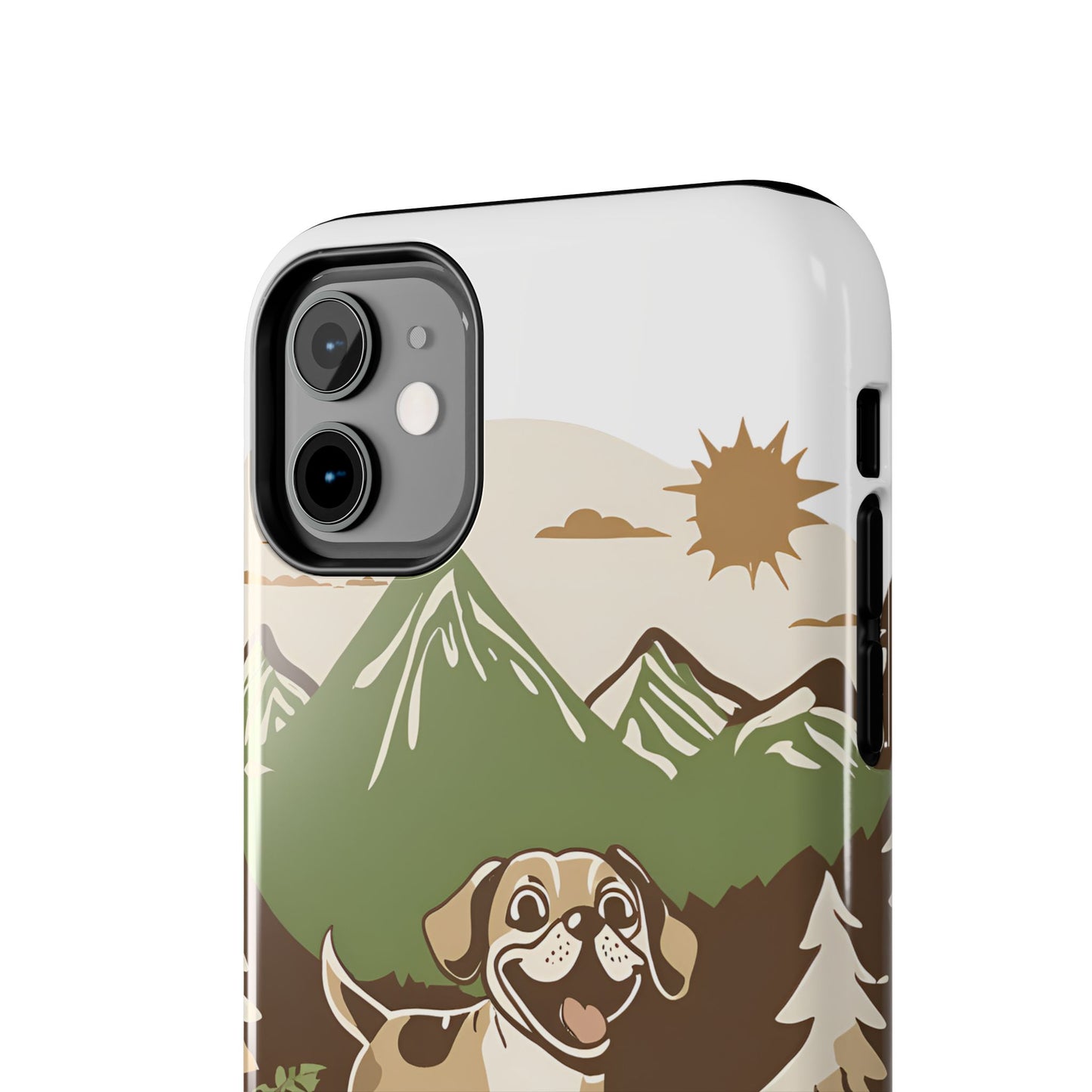 Tough puggle love Phone Cases