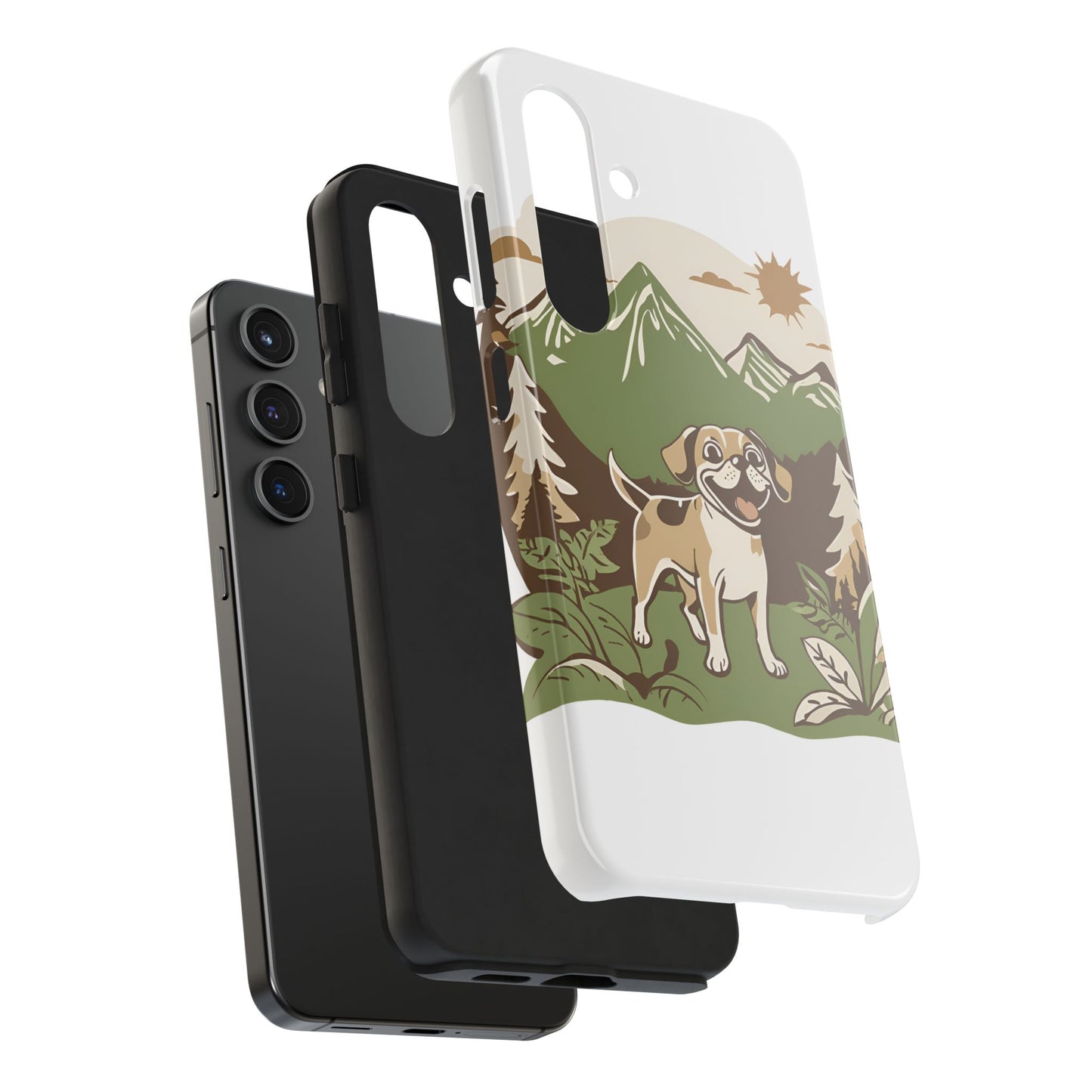 Tough puggle love Phone Cases