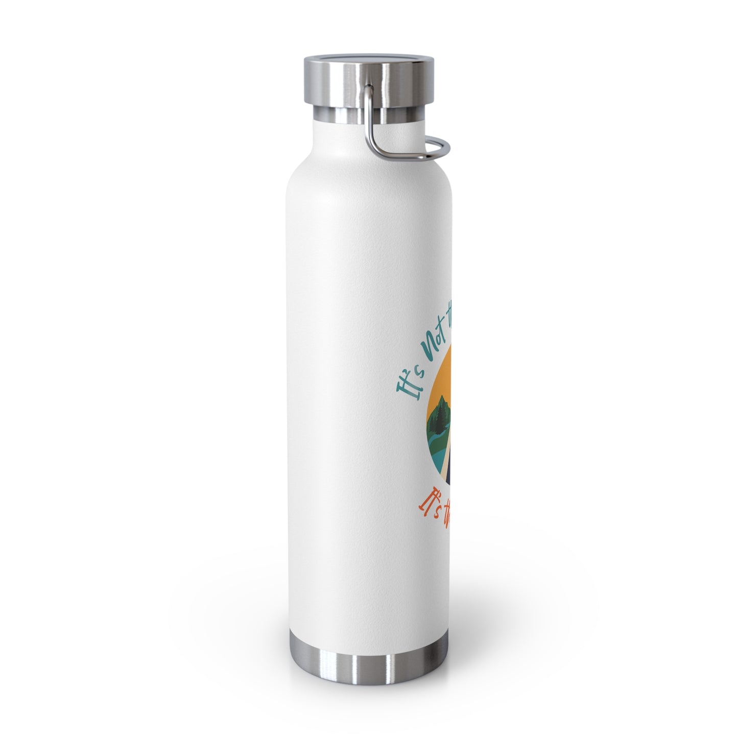 Copper Vacuum Insulated Bottle to go, 22oz