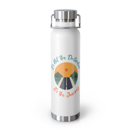 Copper Vacuum Insulated Bottle to go, 22oz