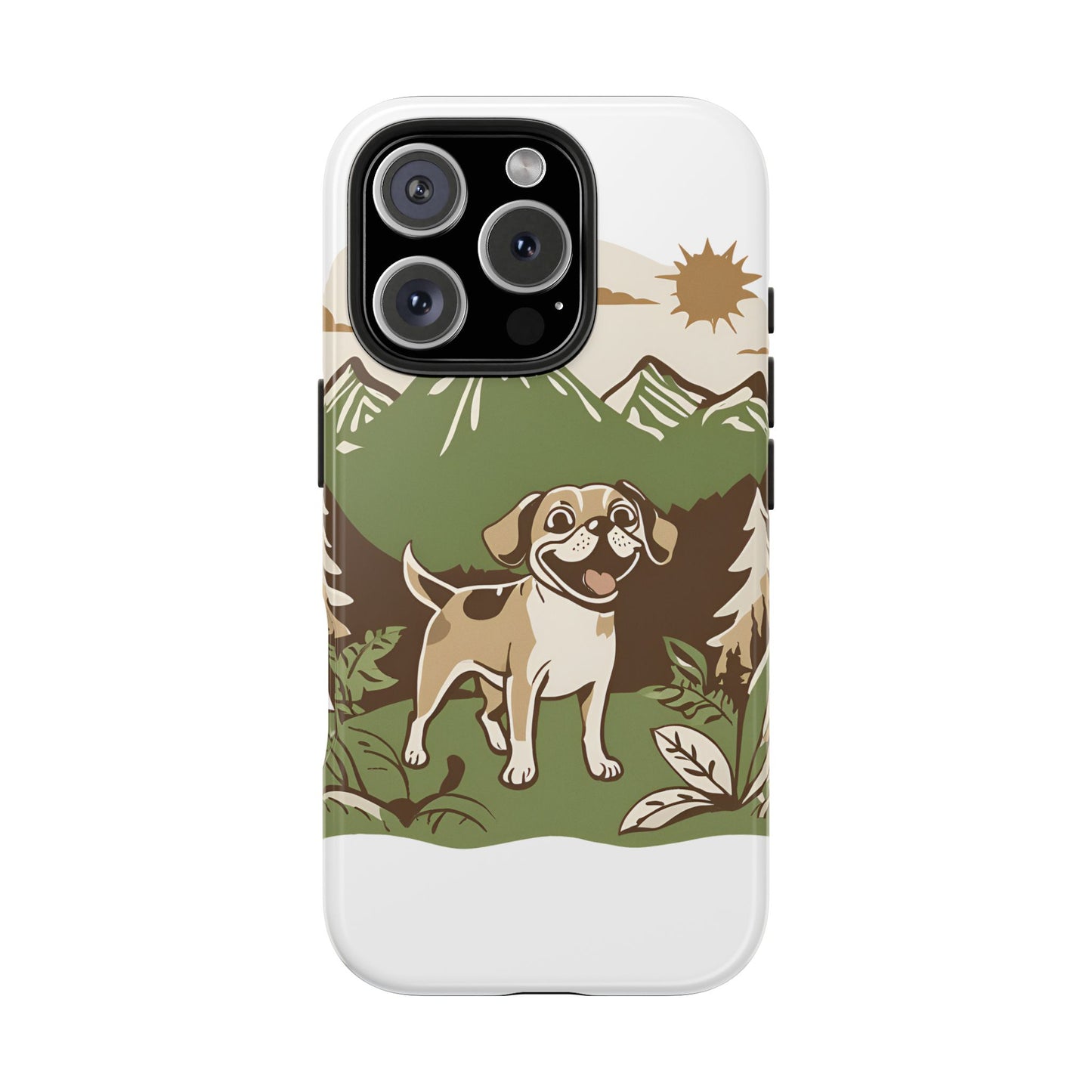 Tough puggle love Phone Cases