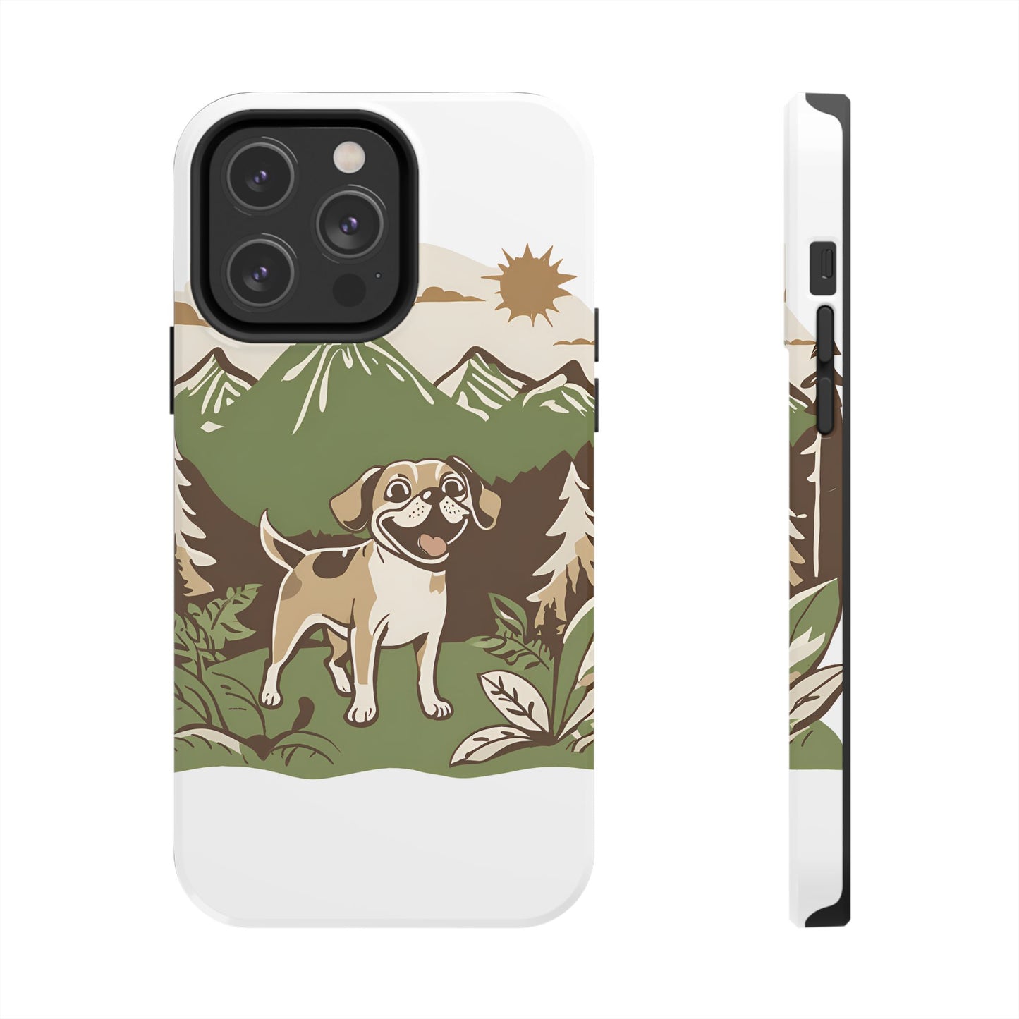 Tough puggle love Phone Cases