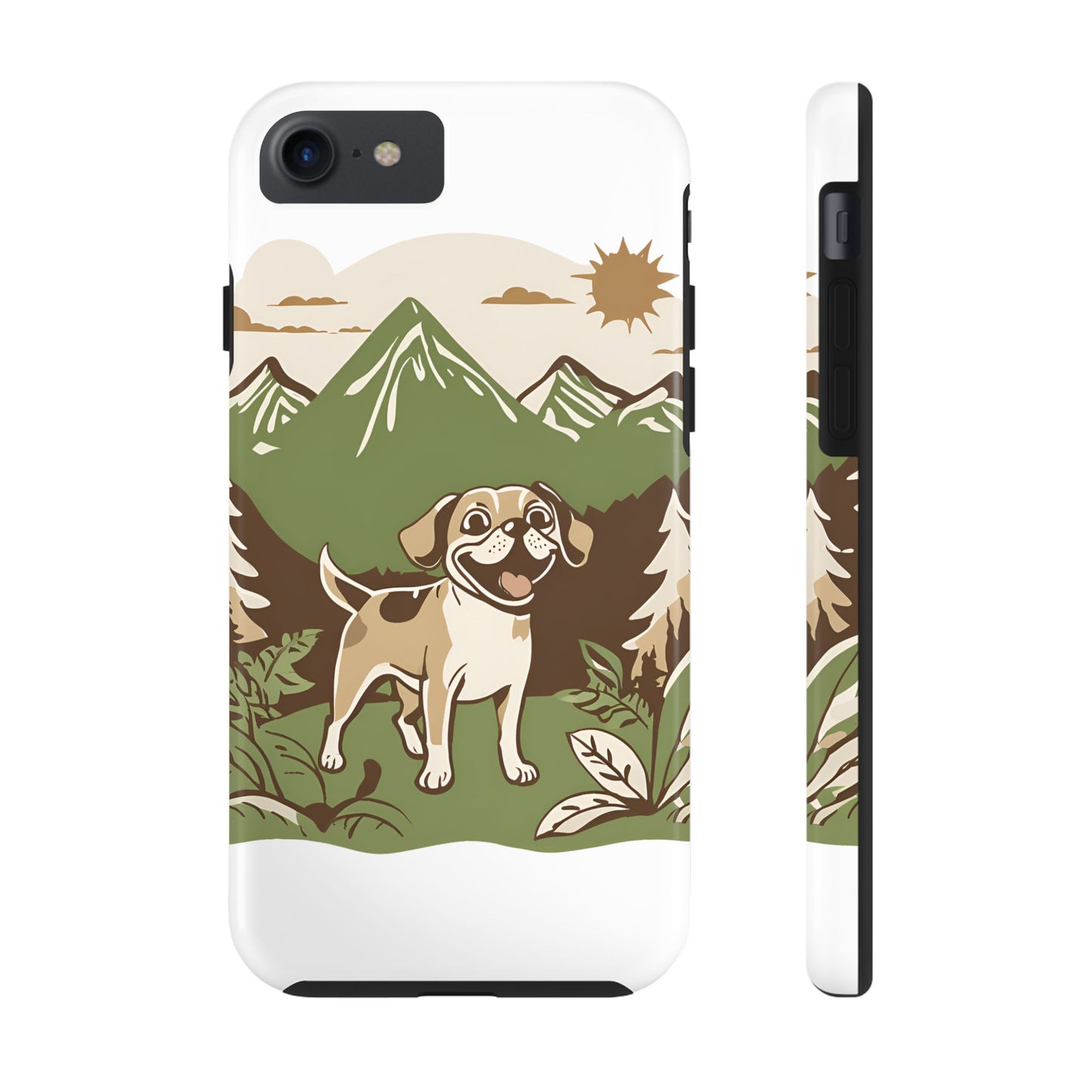 Tough puggle love Phone Cases