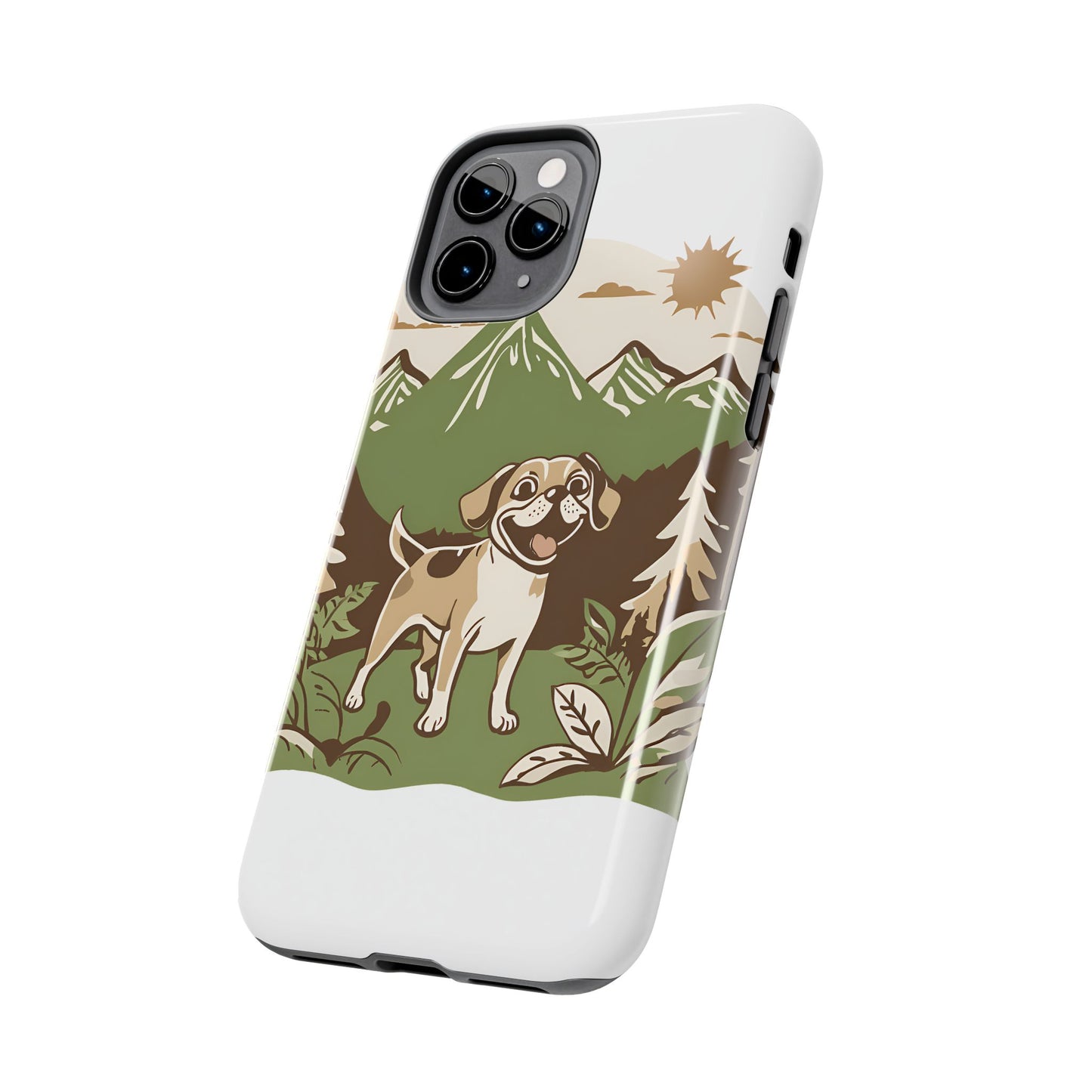 Tough puggle love Phone Cases