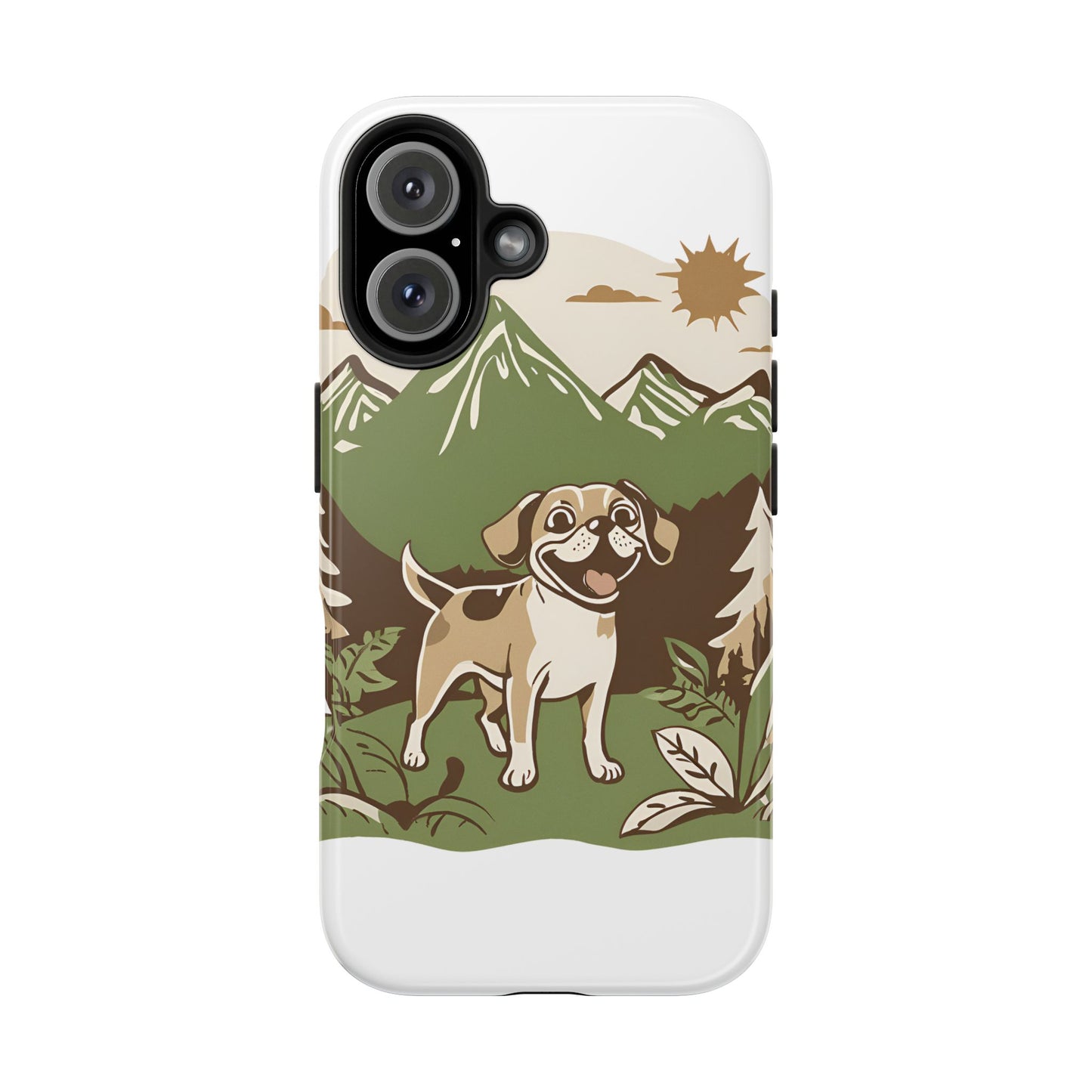 Tough puggle love Phone Cases