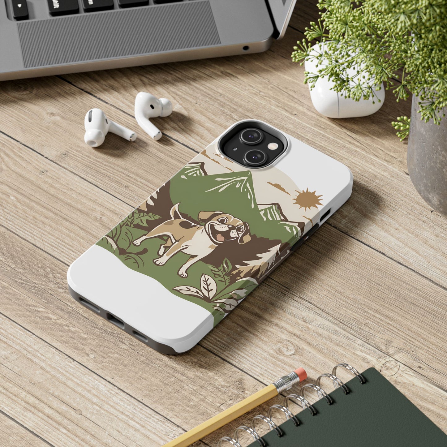 Tough puggle love Phone Cases