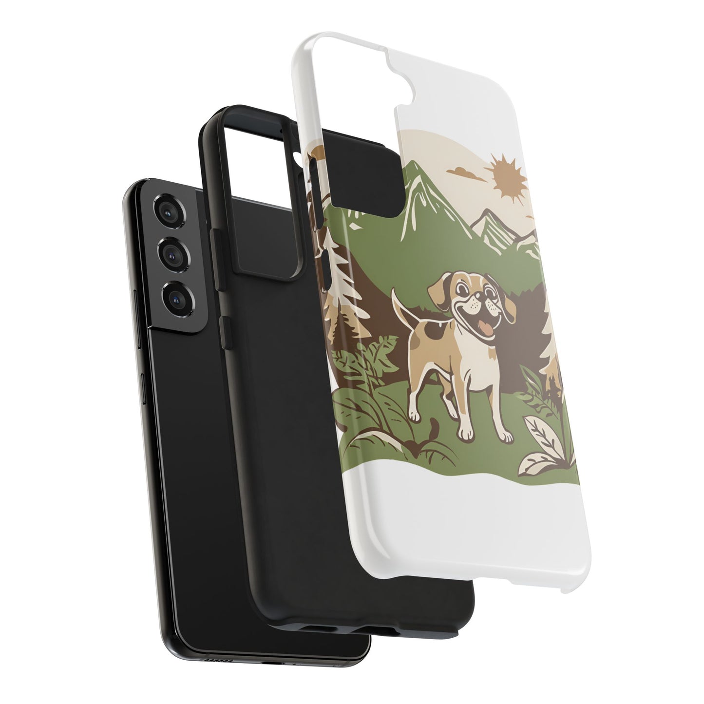 Tough puggle love Phone Cases