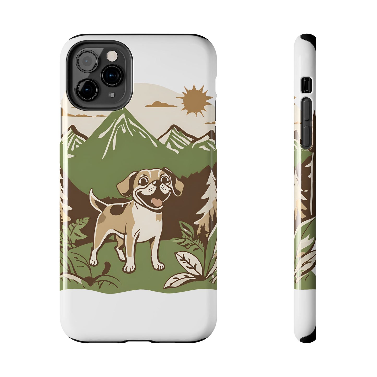 Tough puggle love Phone Cases