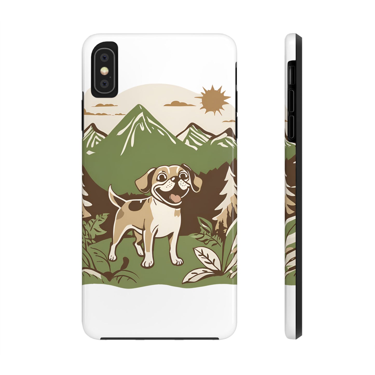 Tough puggle love Phone Cases