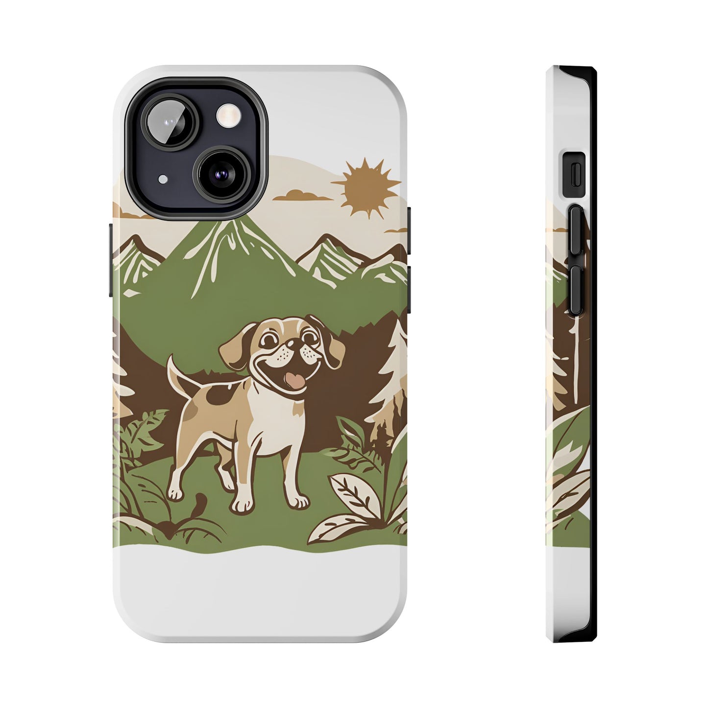 Tough puggle love Phone Cases