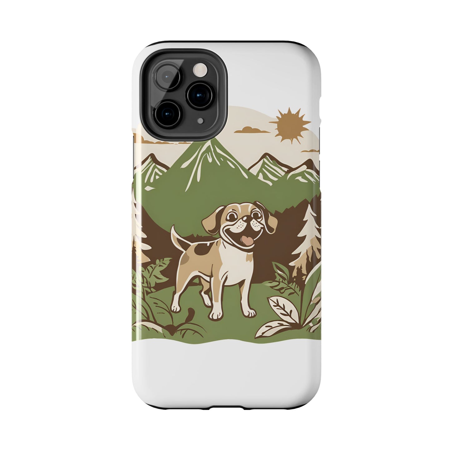 Tough puggle love Phone Cases