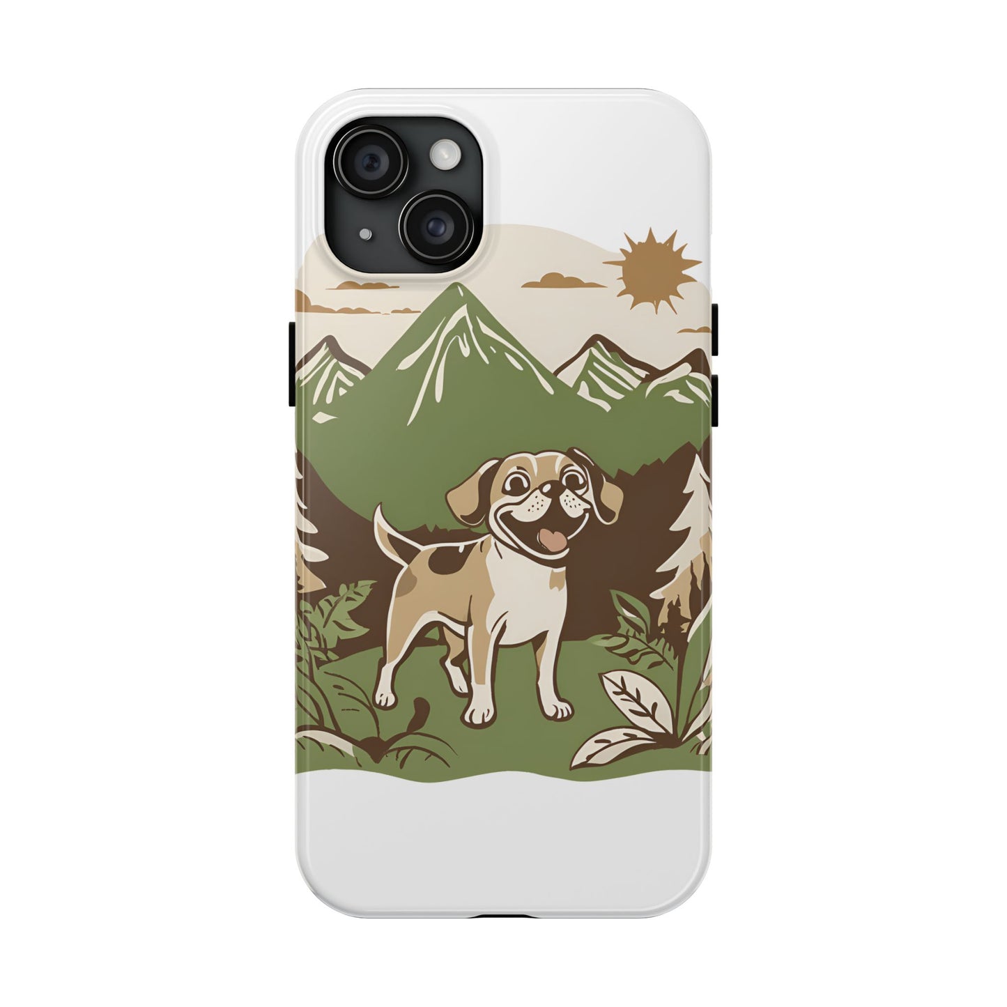 Tough puggle love Phone Cases