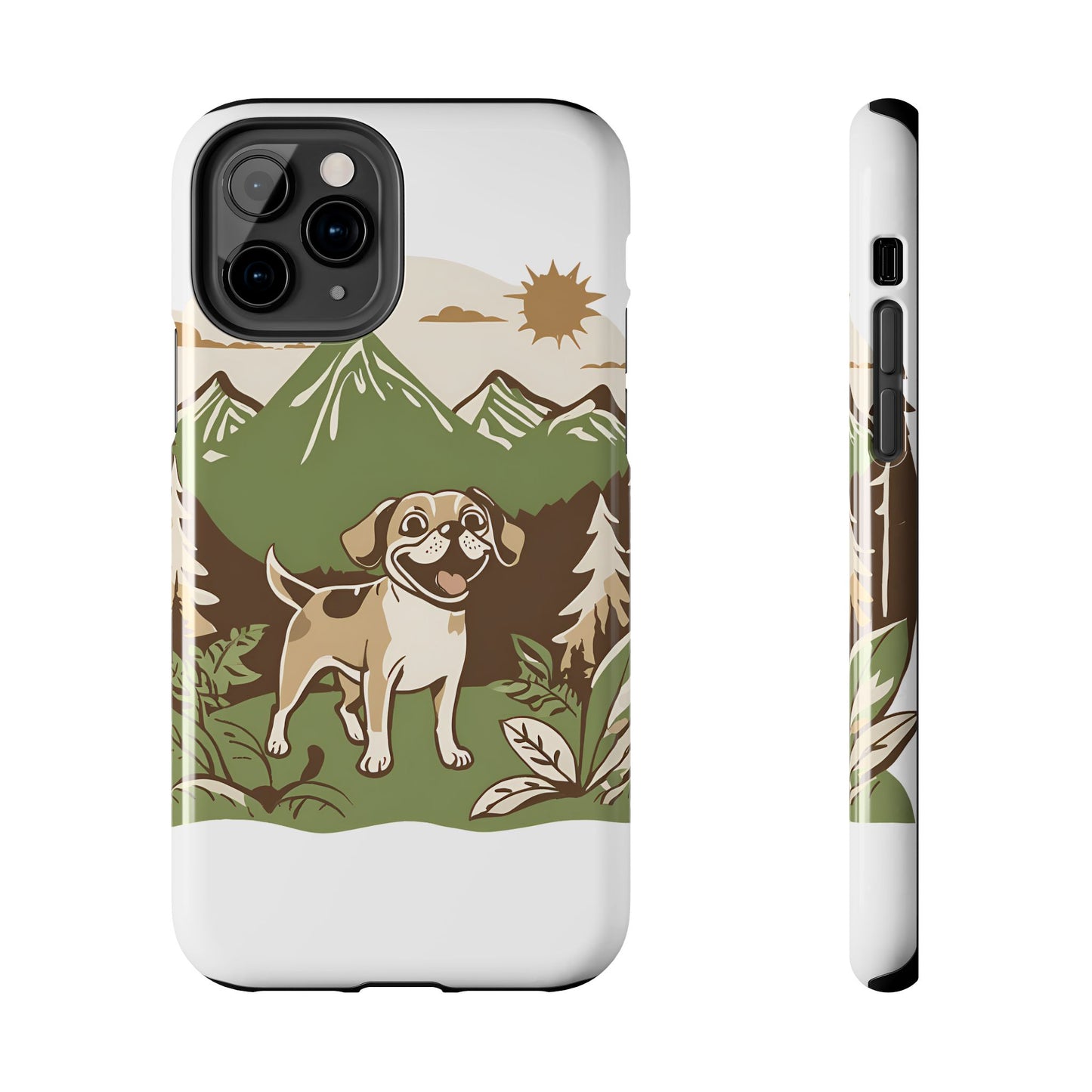 Tough puggle love Phone Cases