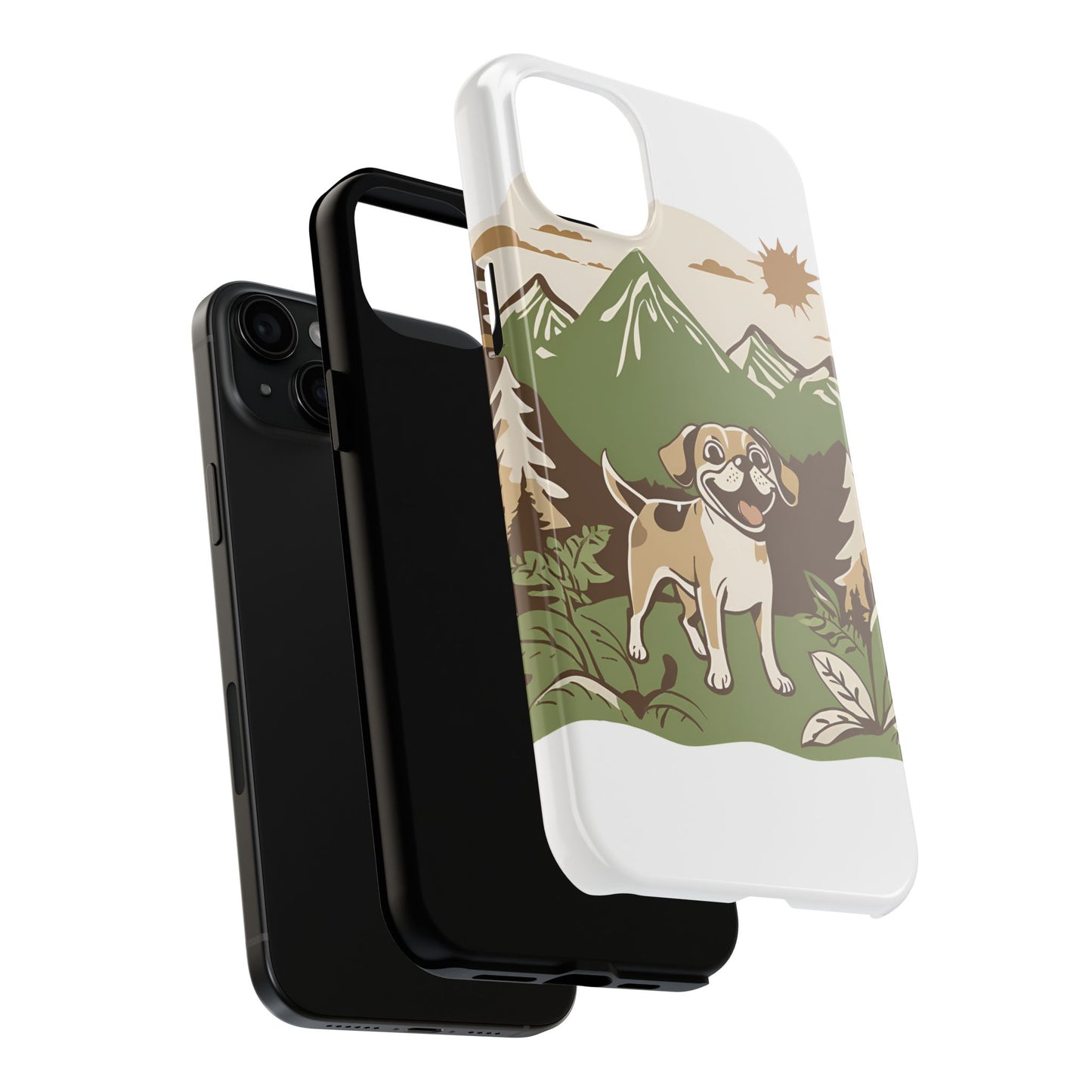 Tough puggle love Phone Cases