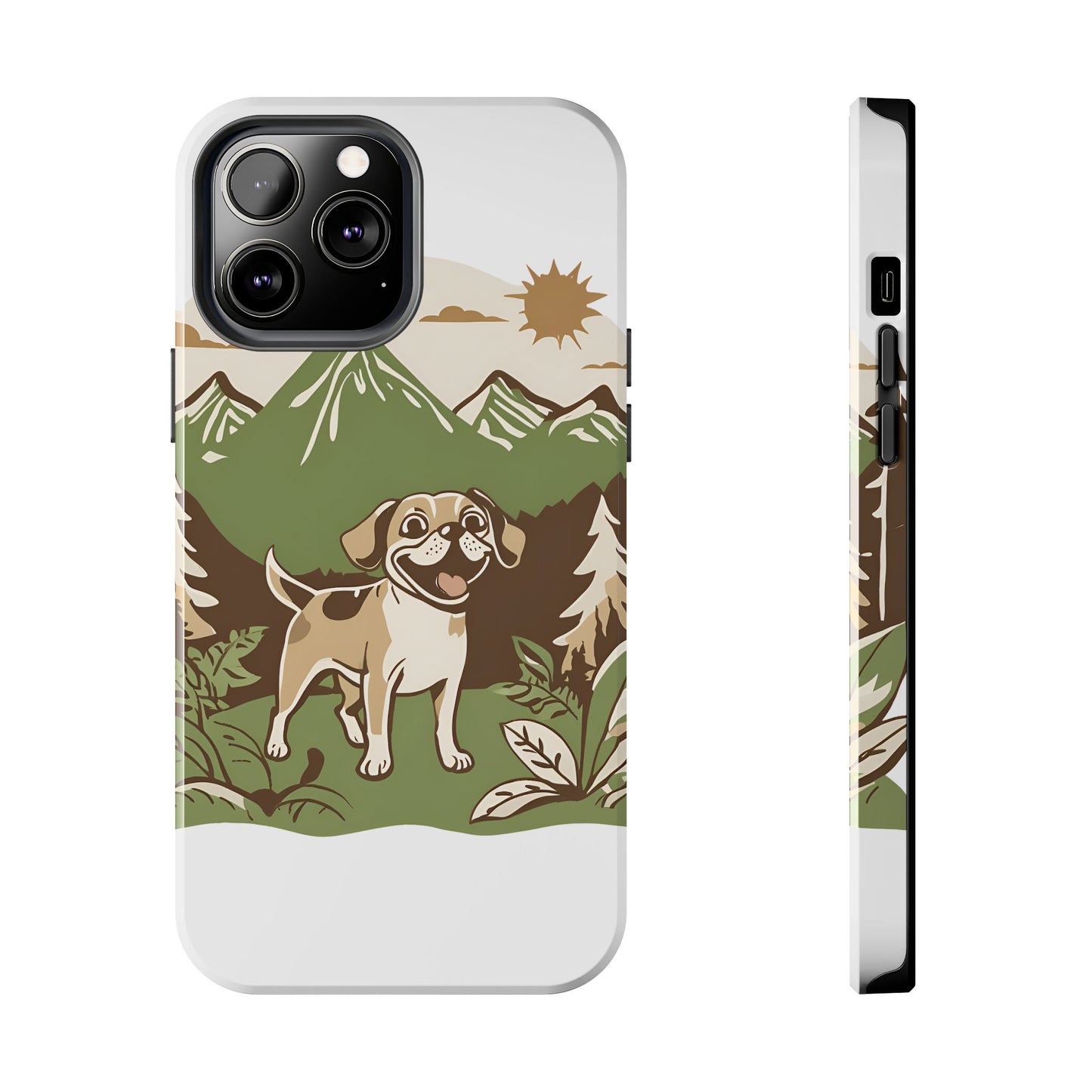 Tough puggle love Phone Cases