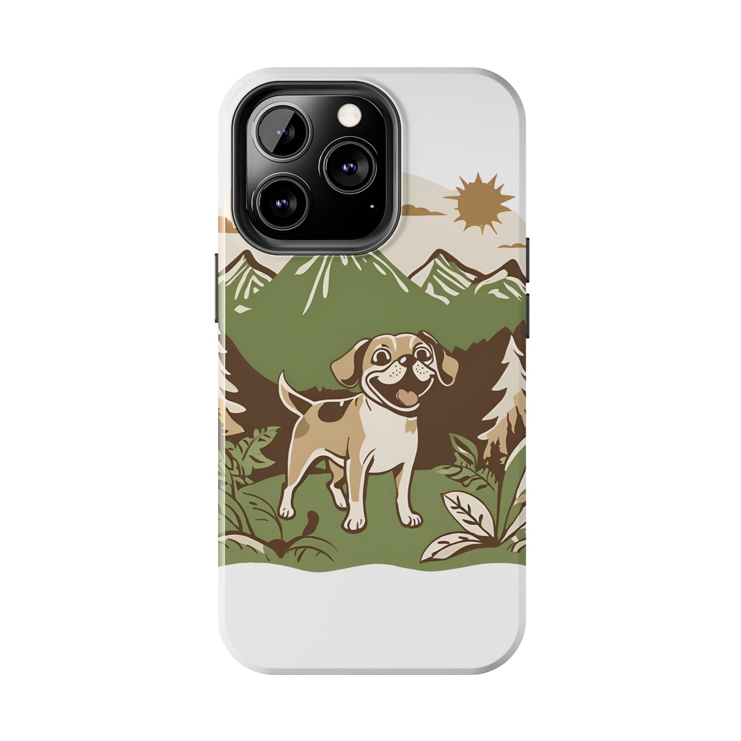 Tough puggle love Phone Cases