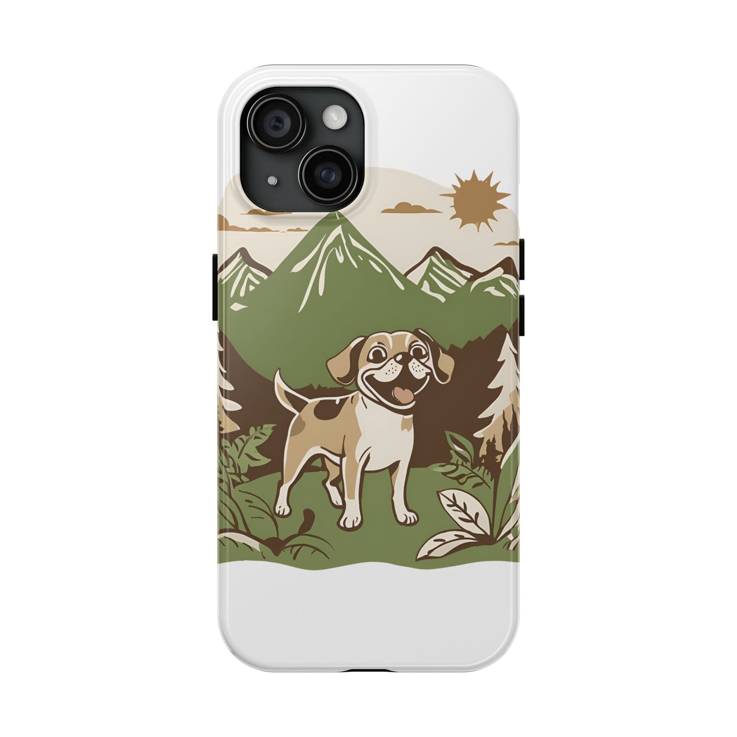 Tough puggle love Phone Cases