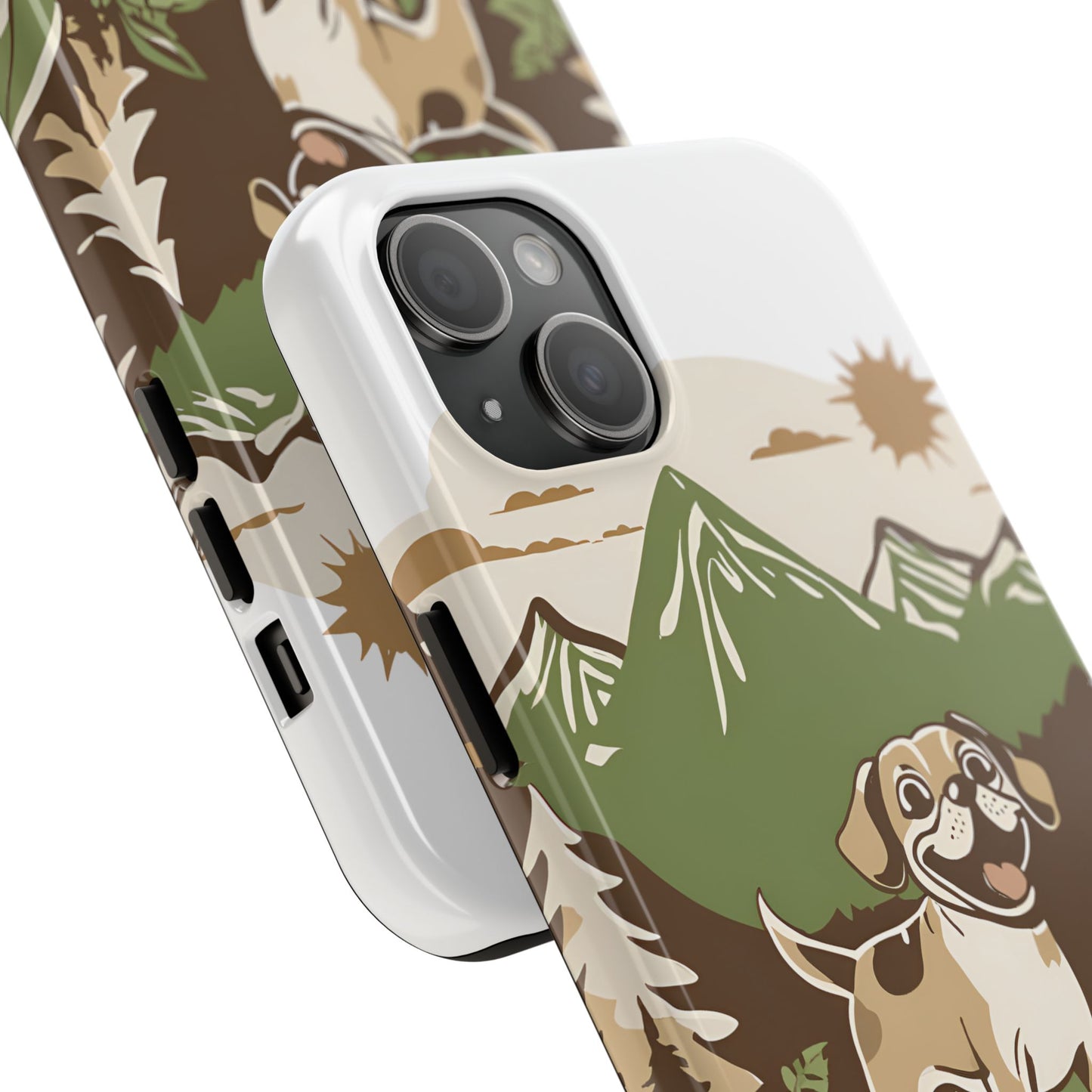 Tough puggle love Phone Cases