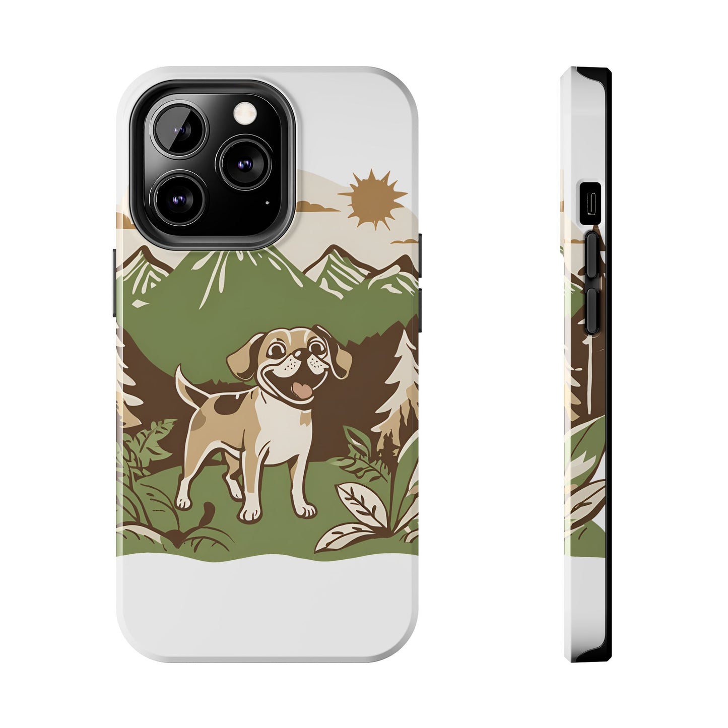 Tough puggle love Phone Cases