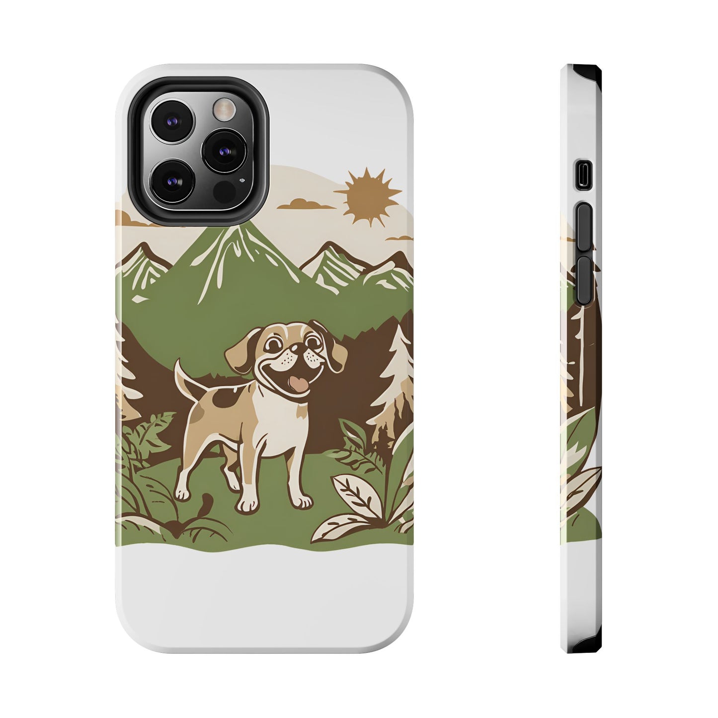 Tough puggle love Phone Cases