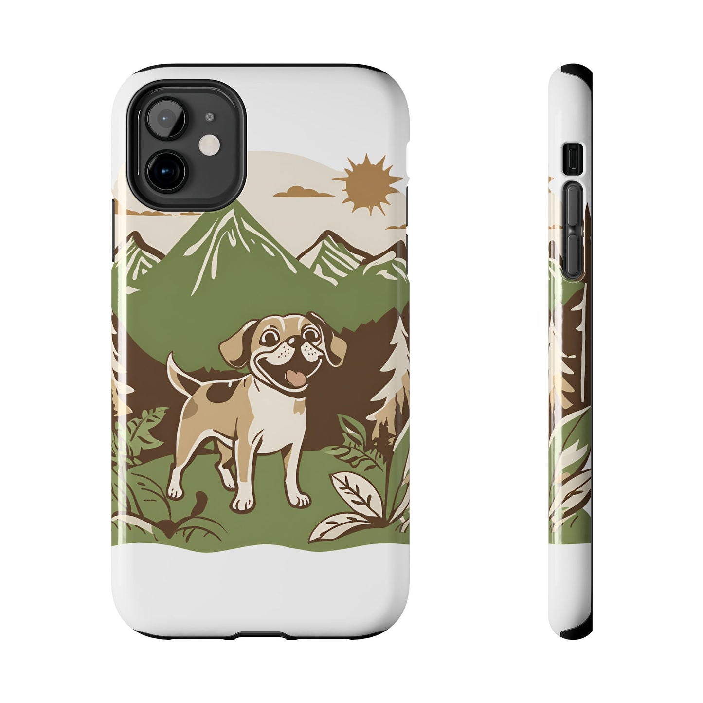 Tough puggle love Phone Cases