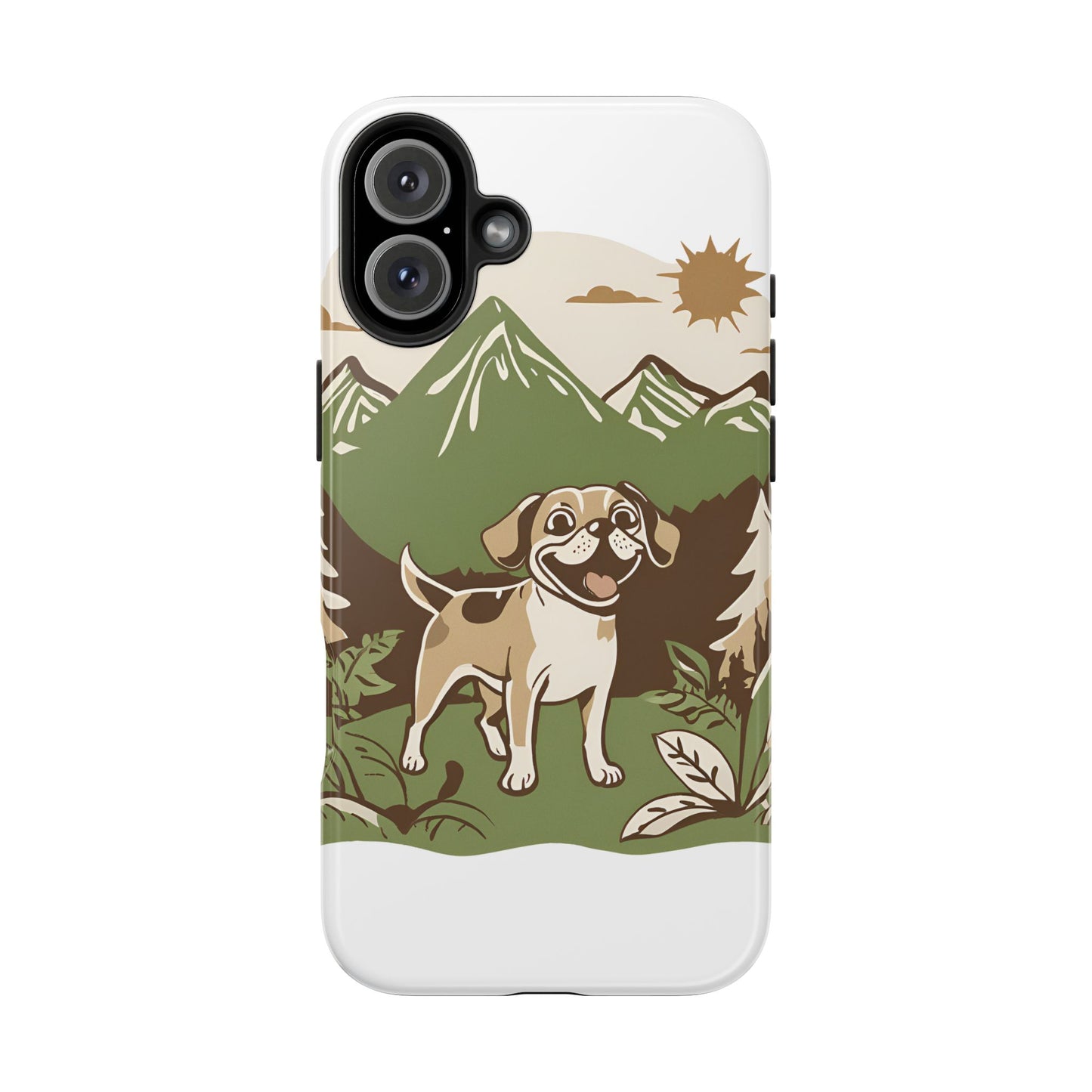 Tough puggle love Phone Cases